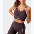 Edzőmelltartó Carpatree Allure Seamless berry brown 5