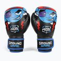 Ground Game Prodigy gyermek bokszkesztyűk fekete és kék 6