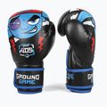 Ground Game Prodigy gyermek bokszkesztyűk fekete és kék 7