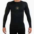 Férfi Rashguard Ground Game Athletic Gold hosszú ujjú fekete RASHATHGOLDLSS RASHATHGOLDLSS