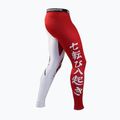 Férfi leggings Ground Game Kettei piros és fehér 3
