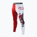 Férfi leggings Ground Game Kettei piros és fehér 6