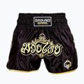 Férfi Ground Game Muay Thai Gold boksznadrág fekete 21MTSHGOLDS