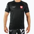 Férfi edzőpóló GroundGame Lengyelország fekete 21TRTSHPOLS 21TRTSHPOLS