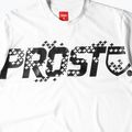 PROSTO Plusrain férfi póló fehér KL222MTEE2021 2