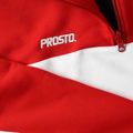 Férfi PROSTO félcipzáras pulóver piros KL222MSWE1133 4