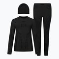 Gyermek termoaktív fehérnemű szett Viking Football Riko 2.0 Base Layer black