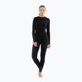 Női thermo fehérnemű szett Viking Meriboo Base Layer black