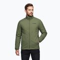 Férfi hibrid kabát Alpinus Wanaka olive