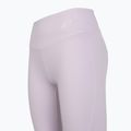 Női edző leggings 4F Solar Punk FNK F404 light violet 3