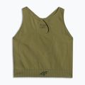 Női edzőpóló 4F Solar Punk FNK F0886 olive