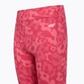 Gyerek leggings 4F The Color'S Energy FNK F432 light pink allover 3