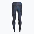 Női edző leggings 4F Solar Punk FNK F454 sea green allover 9