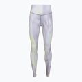 Női edző leggings 4F Solar Punk FNK F454 light yellow allover 7