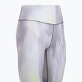 Női edző leggings 4F Solar Punk FNK F454 light yellow allover 9