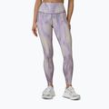 Női edző leggings 4F Solar Punk FNK F454 light yellow allover