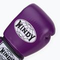 WINDY Classic valódi bőrből készült lila bokszkesztyű 5
