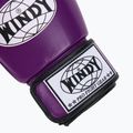 WINDY Classic valódi bőrből készült lila bokszkesztyű 6