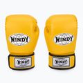 WINDY Classic Szintetikus bőr sárga bokszkesztyű 2