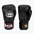 RAJA BOXING Single Standard valódi bőr bokszkesztyű fekete
