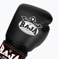 RAJA BOXING Single Standard valódi bőr bokszkesztyű fekete 5