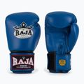 RAJA BOXING Single Standard valódi bőr kék boxkesztyű