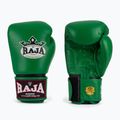 RAJA BOXING Single Standard valódi bőr zöld bokszkesztyű