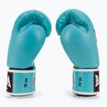 RAJA BOXING Single Standard valódi bőr világoskék bokszkesztyű 4