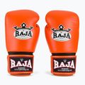 RAJA BOXING Single Standard valódi bőrből készült narancssárga bokszkesztyű 2