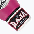 RAJA BOXING Single Standard valódi bőrből készült rózsaszín bokszkesztyű 6