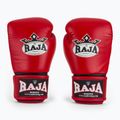 RAJA BOXING Egyszeres Standard valódi bőr bokszkesztyű piros 2