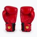 RAJA BOXING Egyszeres Standard valódi bőr bokszkesztyű piros 3
