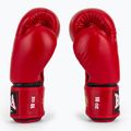 RAJA BOXING Egyszeres Standard valódi bőr bokszkesztyű piros 4