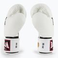 RAJA BOXING Single Standard valódi bőr fehér bokszkesztyű 4