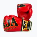 RAJA BOXING Origin Standard valódi bőrből készült piros bokszkesztyű 3
