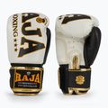 RAJA BOXING Origin Standard valódi bőr fehér boxkesztyű