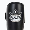RAJA BOXING Könnyűsúlyú sípcsontvédő félig bőr fekete 6