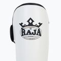 RAJA BOXING Könnyűsúlyú sípcsontvédők Semi bőr fehér sípcsont és lábfejvédők 6