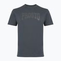 PROSTO Collage fekete férfi póló