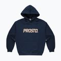 Férfi pulóver PROSTO Big Logo Hoodie navy