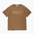 Férfi póló PROSTO Big Logo cinnamon beige
