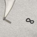 Férfi pulóver PROSTO Hoodie Half Zip Big Log Infinity grey/melange 3
