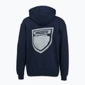 Férfi pulóver PROSTO Hoodie Splash Shield navy blue 2