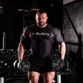 HMS HPC súlyzó 1 db. 30 kg fekete 8