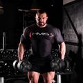 HMS HPC súlyzó 1 db. 50 kg fekete 8