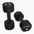 HMS HPT02 TPU súlyzók 2 db. 4 kg fekete 2