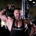 Kettlebell HMS KNV12 12kg fekete 4