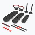HMS SGN120 Pro Set 6W1 20kg súlyok fekete/piros 2