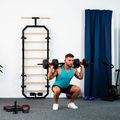 HMS SGN120 Pro Set 6W1 20kg súlyok fekete/piros 7