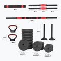 Súlyzó készlet HMS SGN140 Pro Set 6w1 40 kg 2